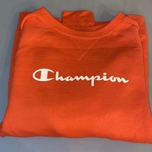 Champion Orange CrewNeck